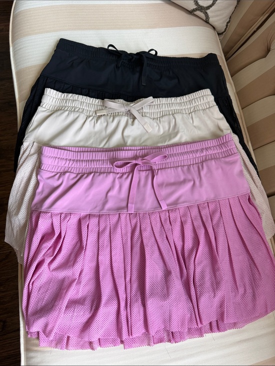JoyLab Dresses & Skirts - JoyLab Women's Athletic Skirt Trio - Black, Cream, Pink